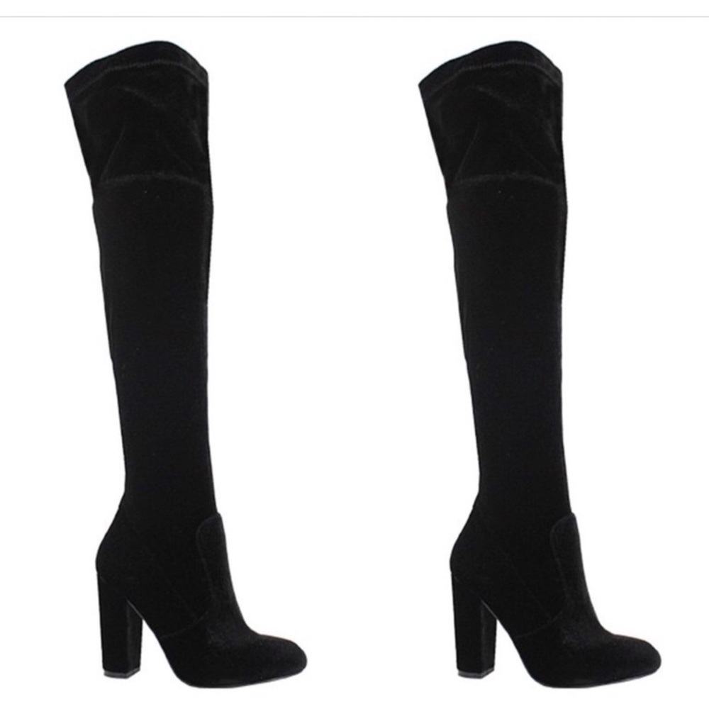 ‼️PRICE IS FIRM‼️black over the knee boots - Picture 5 of 7